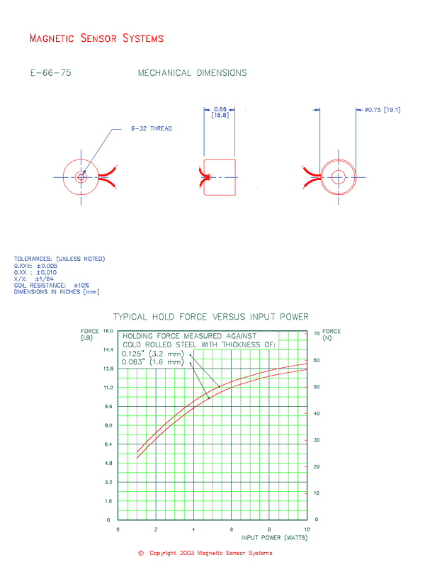 Tubular Electromagnet  E-66-75  Page 2